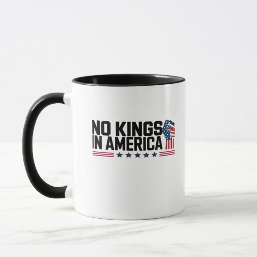 Mug Pas de rois en Amérique USA Créatif Décontracté (Gauche)
