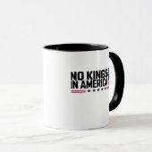 Mug Pas de rois en Amérique USA Créatif Décontracté (Devant droit)