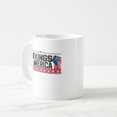 Mug Pas de rois en Amérique USA Minimal Clean (Devant gauche)