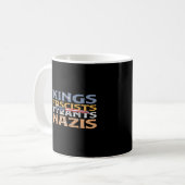 Mug Pas de rois, fascistes, tyrans, nazis – Anti-autor (Devant gauche)