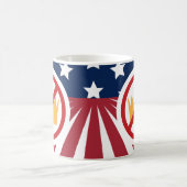 Mug PAS DE ROIS ! Le drapeau anti-Trump (Centre)