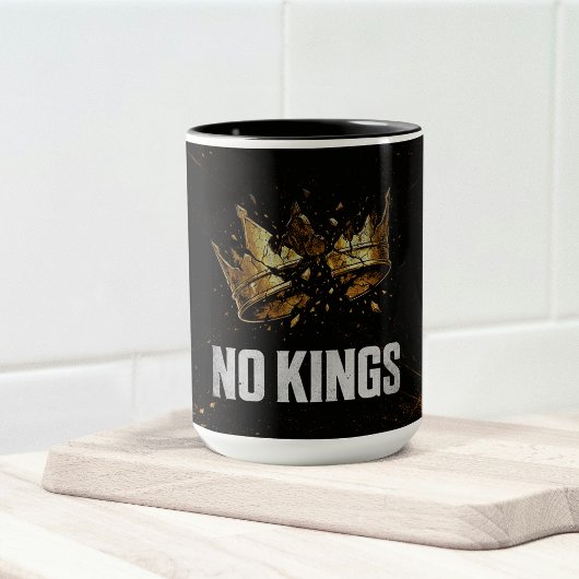 Mug Pas de rois protestent