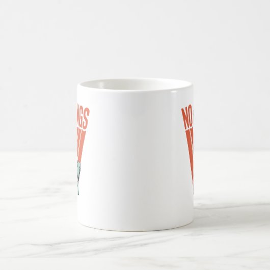Mug Pas de rois Statue de protestation Classique améri (Centre)