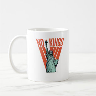 Mug Pas de rois Statue de protestation Classique améri