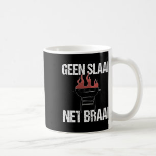 Mug Pas De Salade Juste Braai - Amusant Afrikaans Bbq 