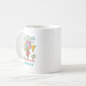 Mug Pas de stress, reste capy - Yoga Capybara (Devant gauche)