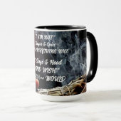 Mug Pas de sucre et d'épices (Devant droit)