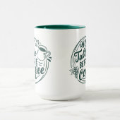 Mug Pas de tarte avant le café (Centre)