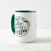 Mug Pas de tarte avant le café (Devant gauche)