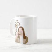 Mug Pas de tarte avant le café (Devant gauche)