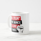 Mug Pas de Trump ni de chance de taille (Devant gauche)