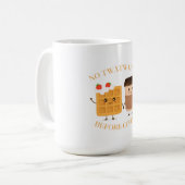 Mug Pas de Twatwaffles avant le café (Devant gauche)