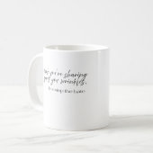Mug "pas de tyran ici" (Devant gauche)
