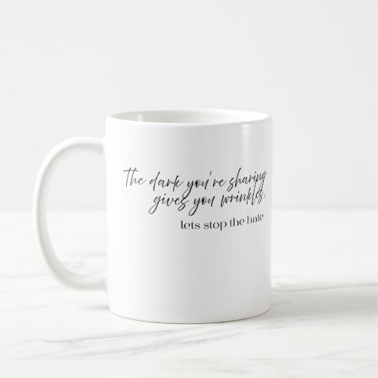 Mug "pas de tyran ici" (Gauche)