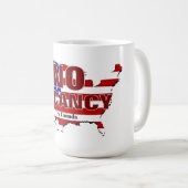 Mug Pas De Vacances - Sécurisez La Frontière (Devant droit)