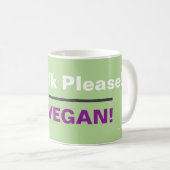 Mug Pas de Vegan au lait (Devant droit)