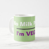 Mug Pas de Vegan au lait (Devant gauche)