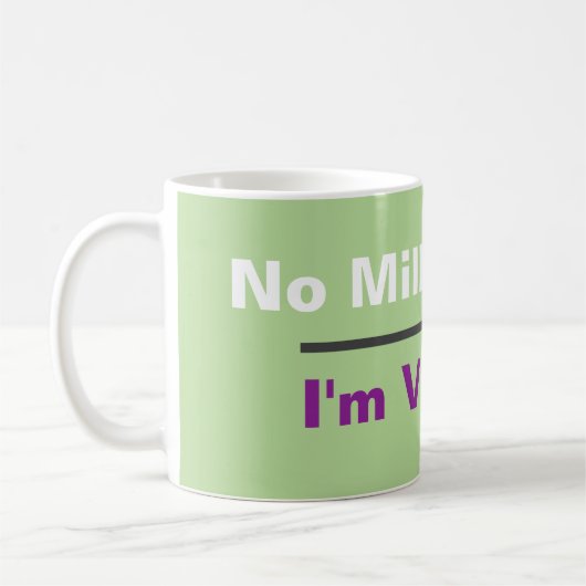 Mug Pas de Vegan au lait (Gauche)