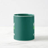 Mug Pas de viande, pas de lait, pas de problème #Vegan (Centre)