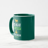 Mug Pas de viande, pas de lait, pas de problème #Vegan (Devant gauche)