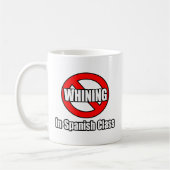 Mug Pas De Whling En Classe Espagnole (Gauche)
