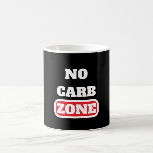 Mug Pas de zone carb (100% CARNIVORE) (Centre)