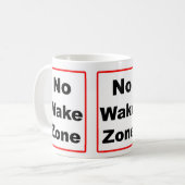 Mug Pas de zone de réveil (Devant gauche)