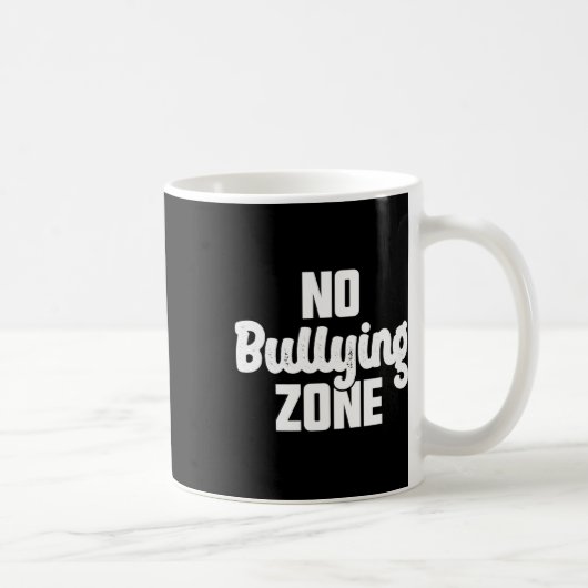 Mug Pas de zone d'intimidation Arrêtez d'intimider Kin (Droite)