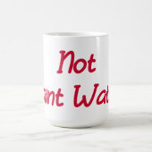 Mug Pas d'eau de peinture (Centre)