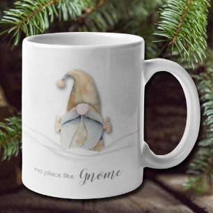Mug Pas d'endroit comme Gnome Noël