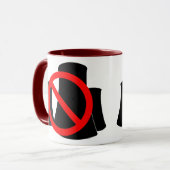 Mug Pas d'énergie nucléaire (Devant gauche)