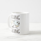 Mug Pas d'enseignement amusant enseignant vacances d'é (Devant gauche)