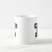 Mug Pas d'excuses, juste des résultats (Centre)