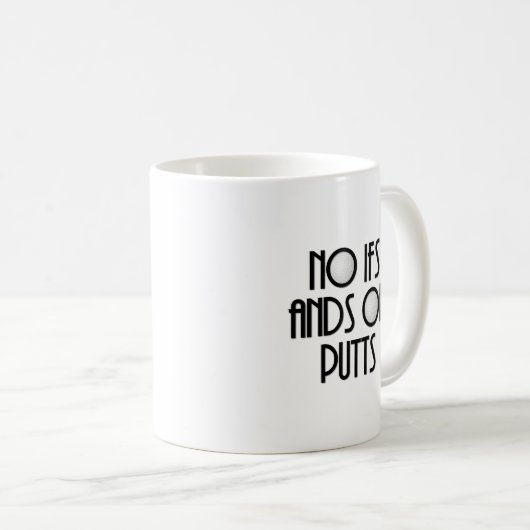 Mug Pas d'Ifs et de Putts (Devant droit)
