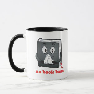 Mug Pas d'interdictions de livres S'il vous plaît