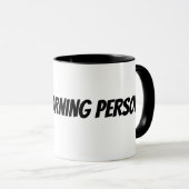 Mug pas du matin (Devant droit)