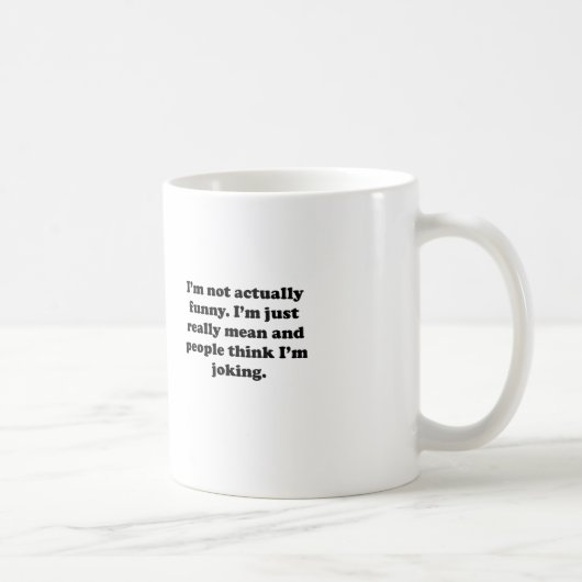 Mug Pas en fait drôle (Droite)