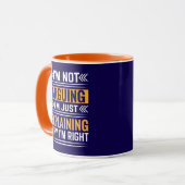 Mug Pas en train de discuter, juste raison-64691 (Devant gauche)