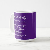 Mug Pas Encore De Correction Silencieuse De Votre Gram (Devant gauche)