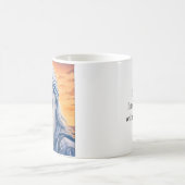 Mug Pas encore, je n'ai pas fini mon café Drôle (Centre)