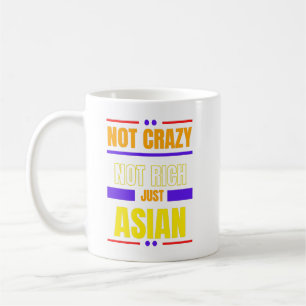 Mug Pas fou pas riche juste asiatique