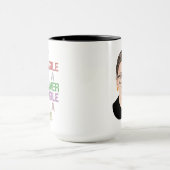 Mug Pas fragile comme une fleur fragile comme une bomb (Centre)