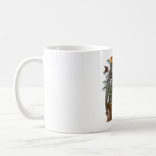 Mug Pas fragile comme une fleur fragile comme une bomb (Gauche)