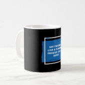 Mug Pas Fragile Comme Une Fleur, Mais Une Bombe RBG (Devant gauche)