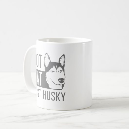 Mug Pas Gros Juste Husky (Devant gauche)