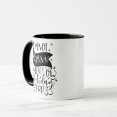 Mug Pas ivre Juste plein d'esprit de vacances | Boisso (Devant gauche)