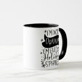 Mug Pas ivre Juste plein d'esprit de vacances | Boisso (Devant droit)