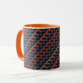 Mug Pas Karo en zigzag coloré (Devant gauche)