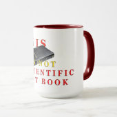Mug Pas la science (Devant droit)
