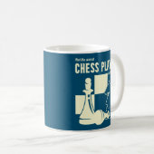 Mug Pas Le Pire Joueur D'Échecs Dans Le Monde Drôle (Devant droit)